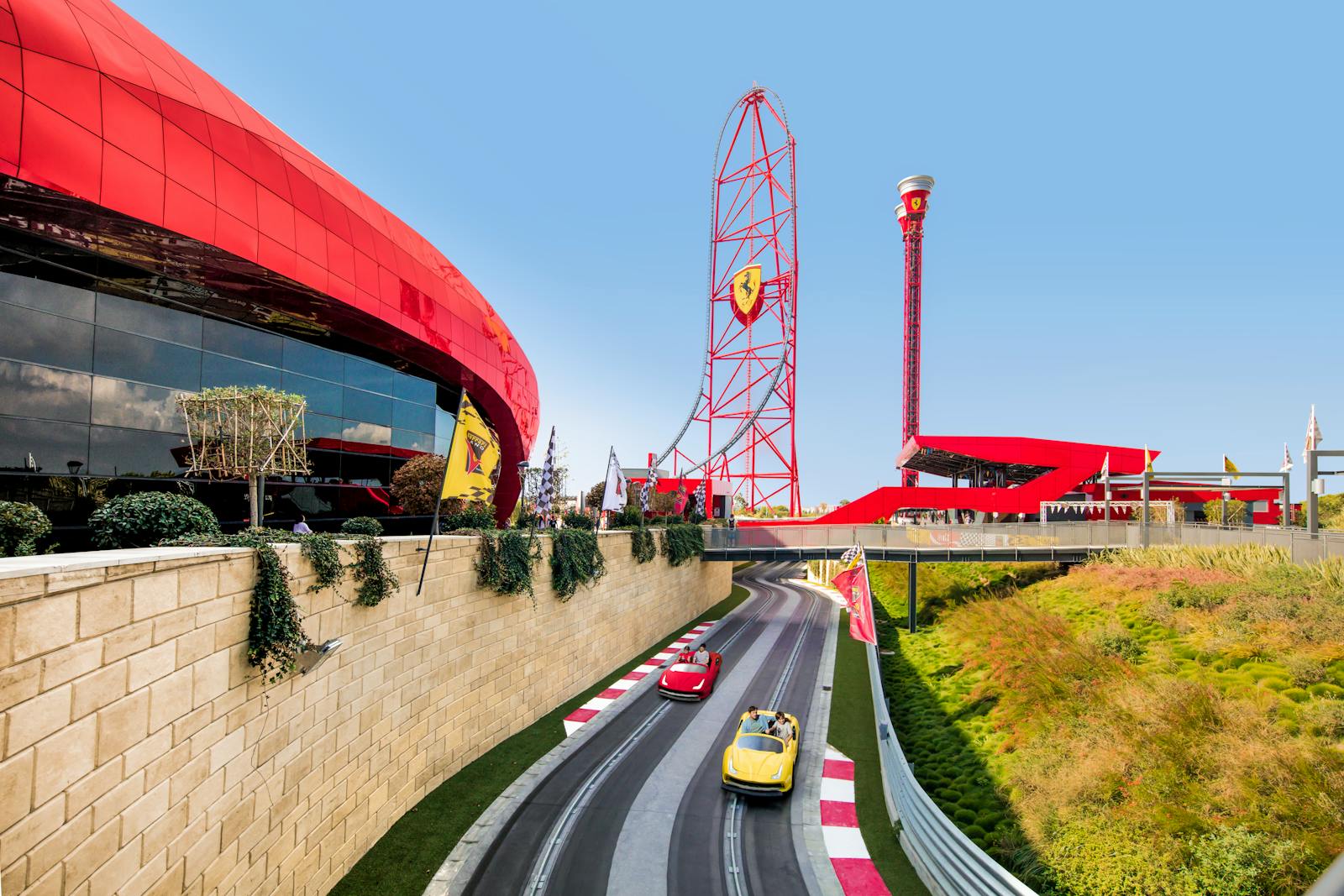 Ferrari attrakciók a PortAventura World-ban